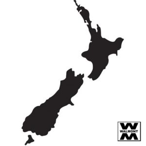 New Zealand map / Perspex