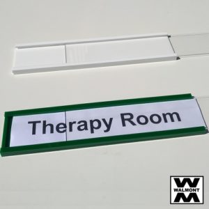 Door / Wall Label Holder Acrylic