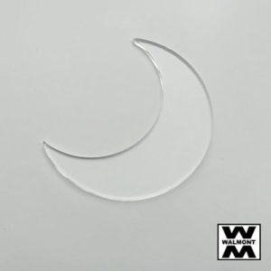 Acrylic Half Moon (set of 10)