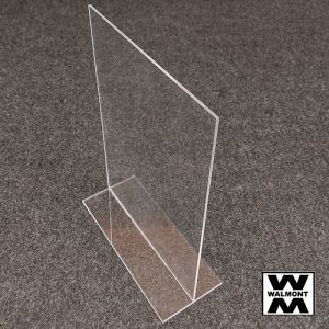 Acrylic Standalone Sign various sizes