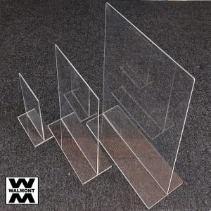 Acrylic Standalone Sign various sizes