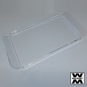 Transparent Acrylic  Serving Tray Multipurpose Decorative Tray IES