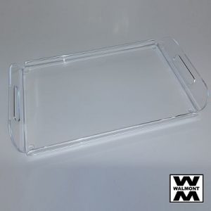 Transparent Acrylic  Serving Tray Multipurpose Decorative Tray IESH