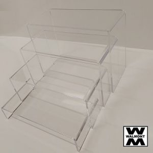 Clear Acrylic Risers for Product Display