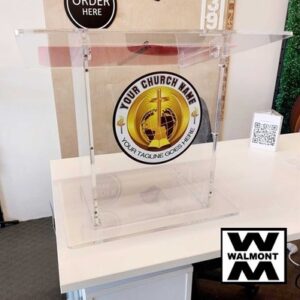 Acrylic Podium / Acrylic Pulpit / Lectern Portable