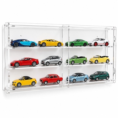 Acrylic Collectible Display Cabinet – Wall Mounted - Image 4