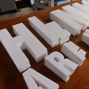 Acrylic Laser Cutting Auckland Signage