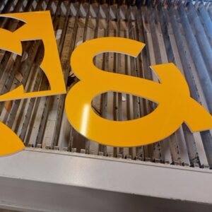 Acrylic Sign Laser cutting services letters